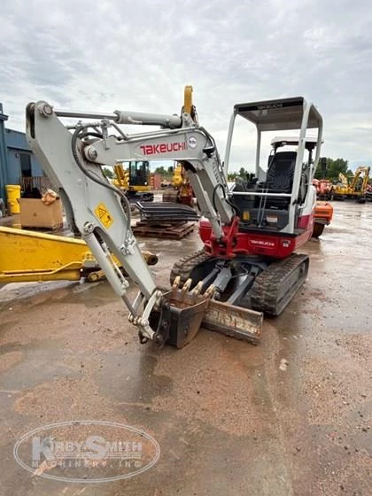 Front of used Excavator